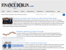 Tablet Screenshot of financedublin.com